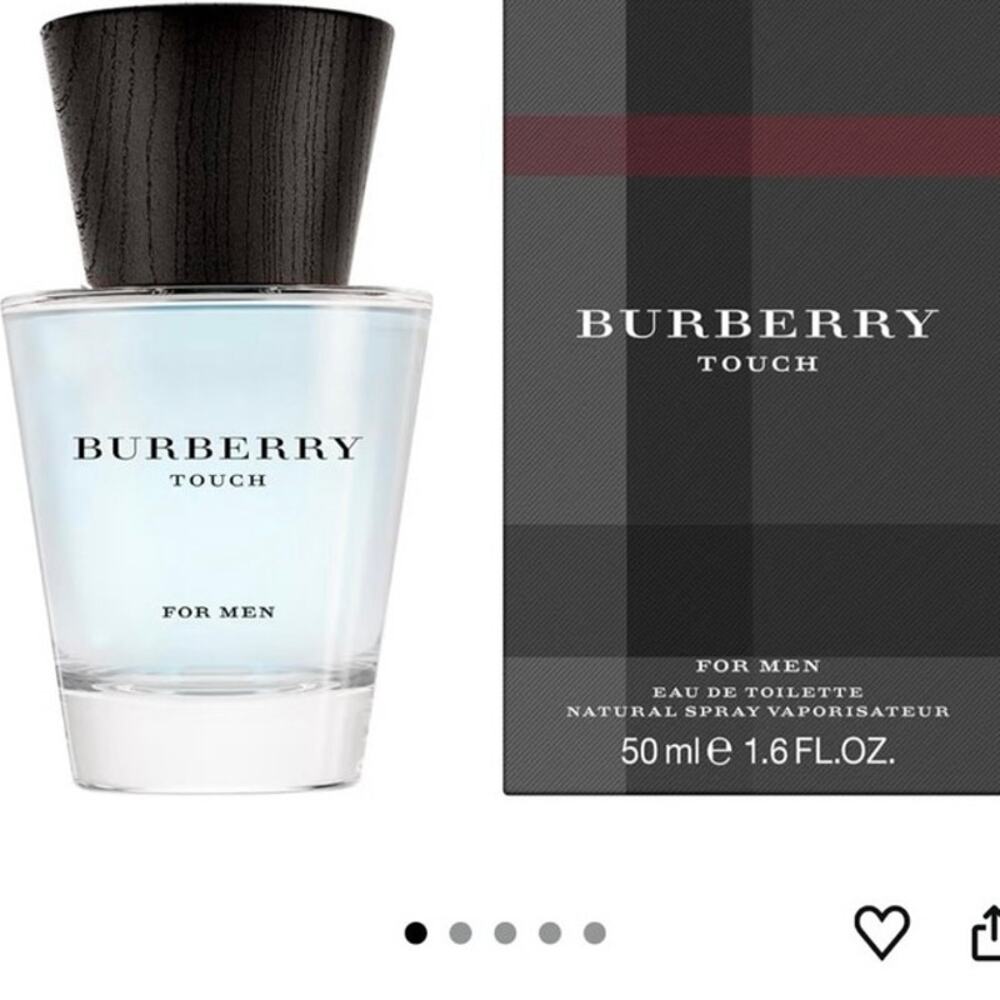 NWB Burberry Touch for Men by Burberry Eau de Toilette 1.6 fl oz